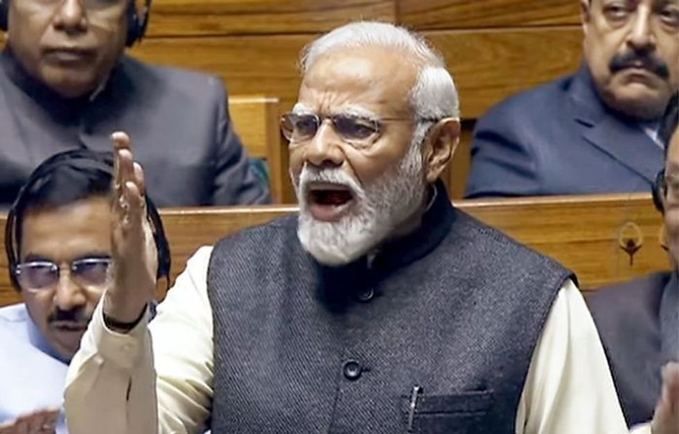 India needs strong opposition: Modi in scathing attack in parliament