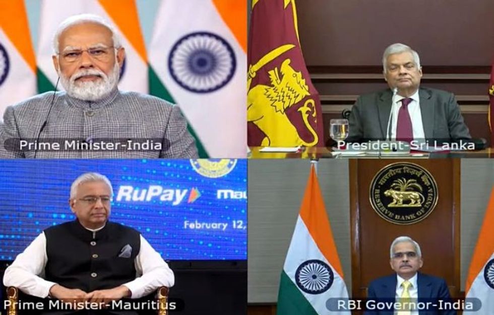 Modi elated as India's UPI services launched in Sri Lanka, Mauritius
