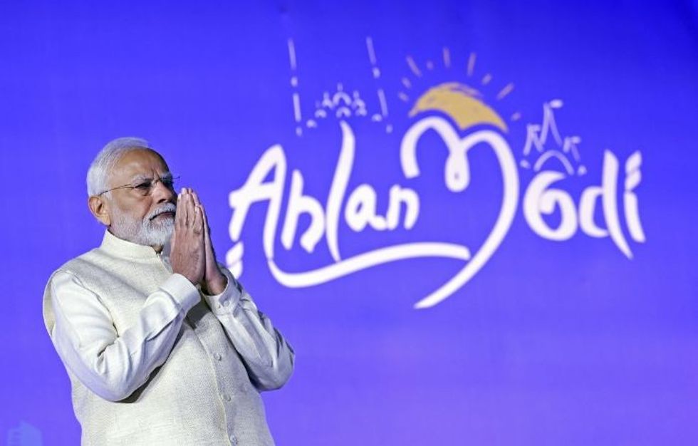 PM Modi's superbusy Valentine's Day: From Dubai global summit to BAPS temple