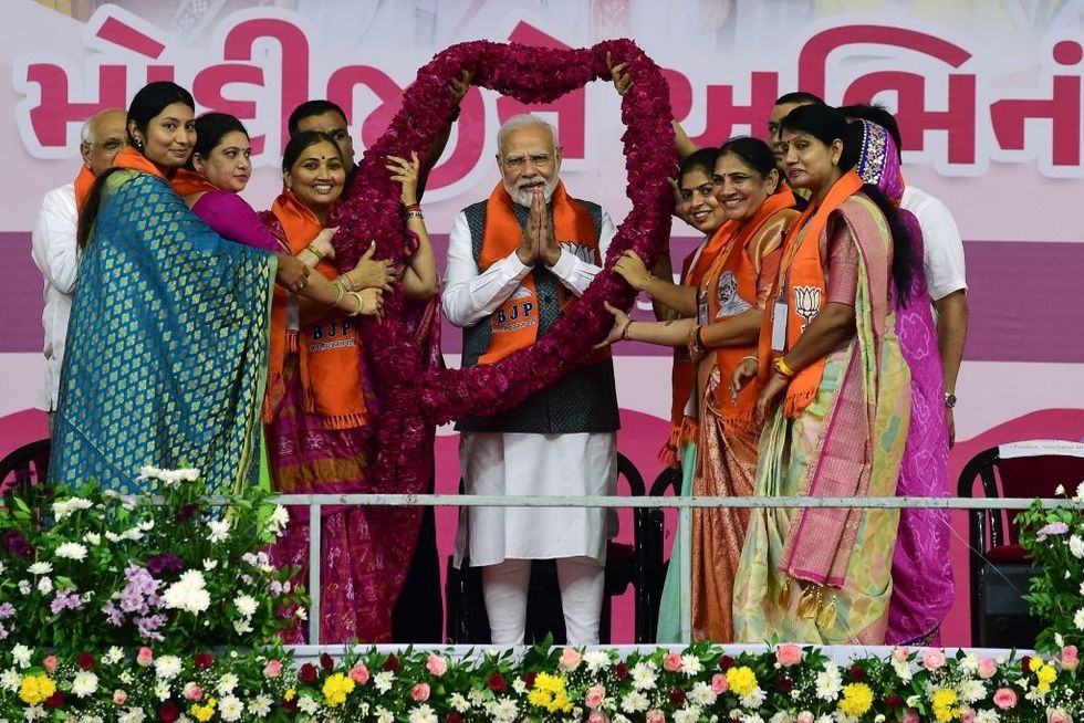 Modi plans to connect with female voters on Women's Day