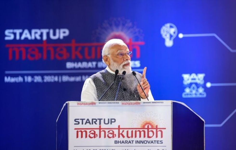 Modi lauds India's startup ecosystem, says decisions were taken on time