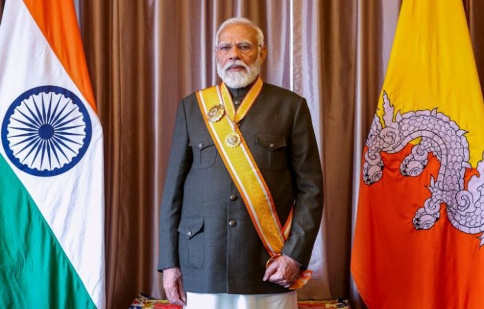 PM Modi conferred Bhutan's highest civilian award