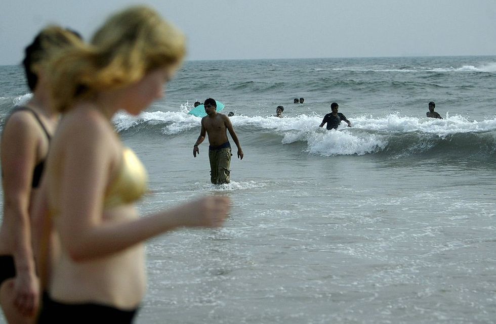 Holidaying at Goa beach turns tragic as British man drowns in front of wife