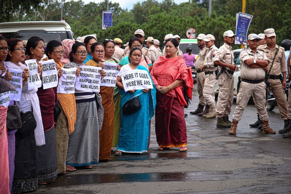 Traders at women-run market in India's violence-hit Manipur question relevance of elections: 'What will change?'