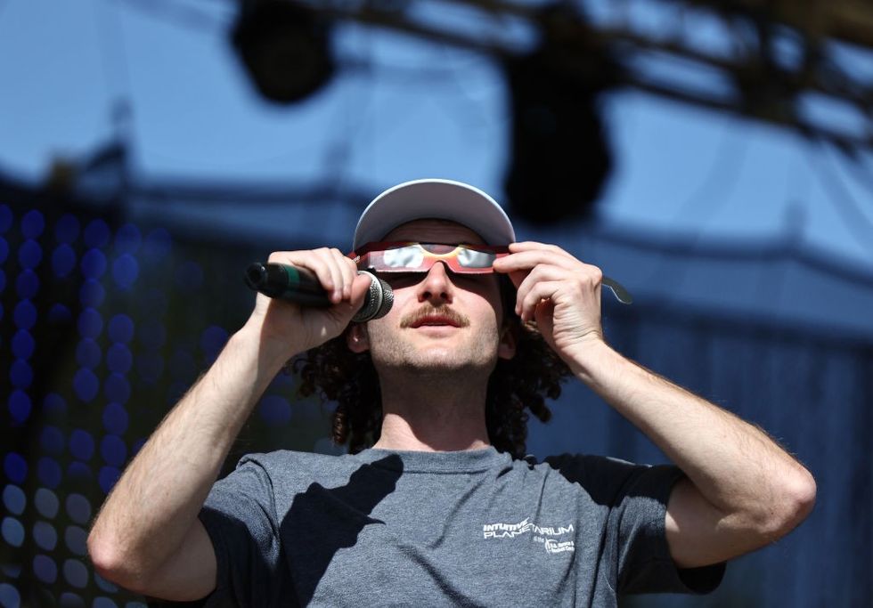 Enthusiasts prepare for total solar eclipse in US, Mexico and Canada despite weather worry