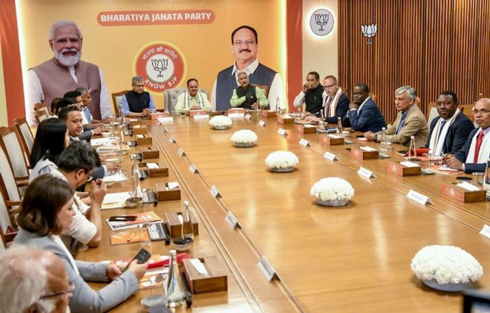 Party delegates from 10 nations in India to watch general polls: 'Impressed by Indian democracy'