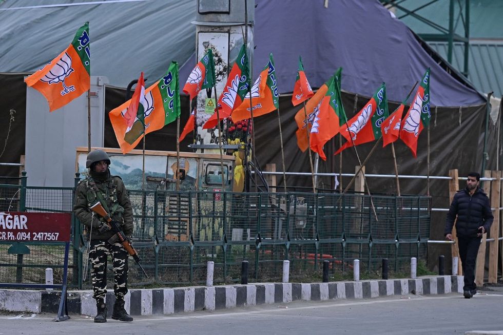 Modi's BJP skips national elections in Kashmir; opposition mock integration claims