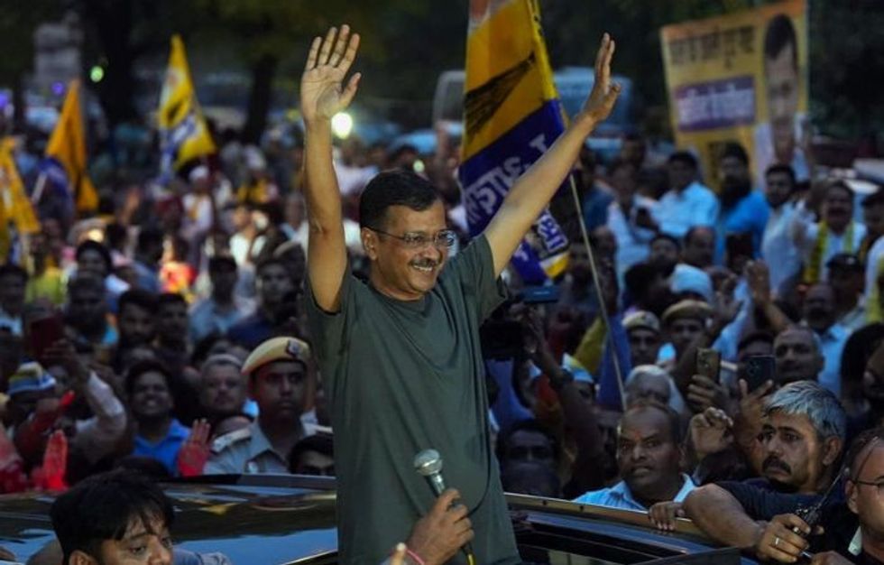 India court halts opposition leader Arvind Kejriwal's bail at last moment