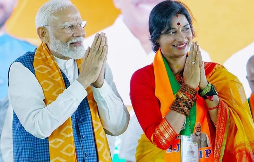 India election: Modi's candidate asks Muslim women to lift burqa for ID check before voting
