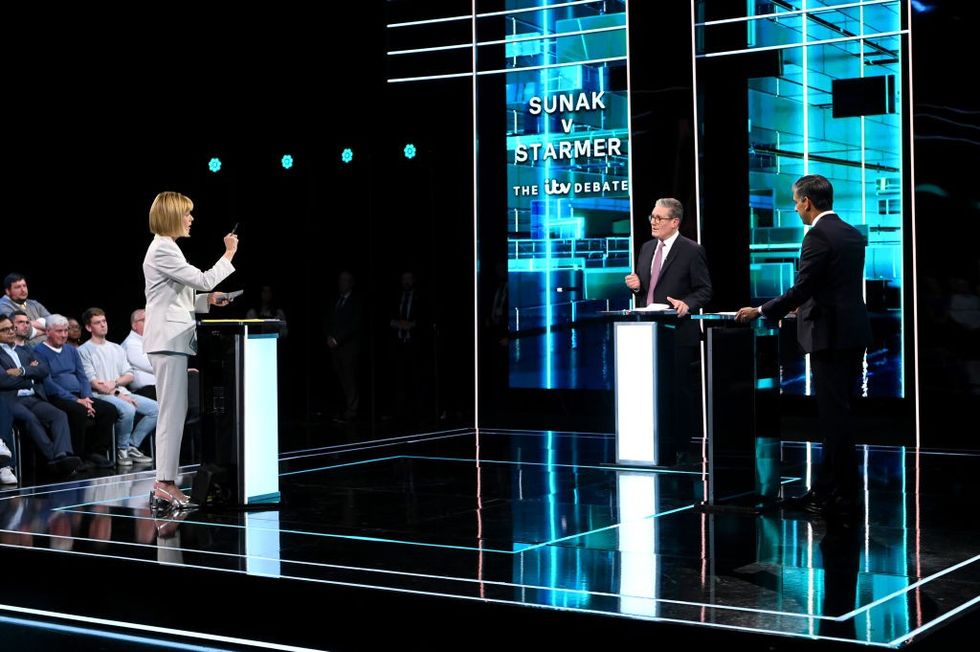 Sunak, Starmer clash in first election debate on TV