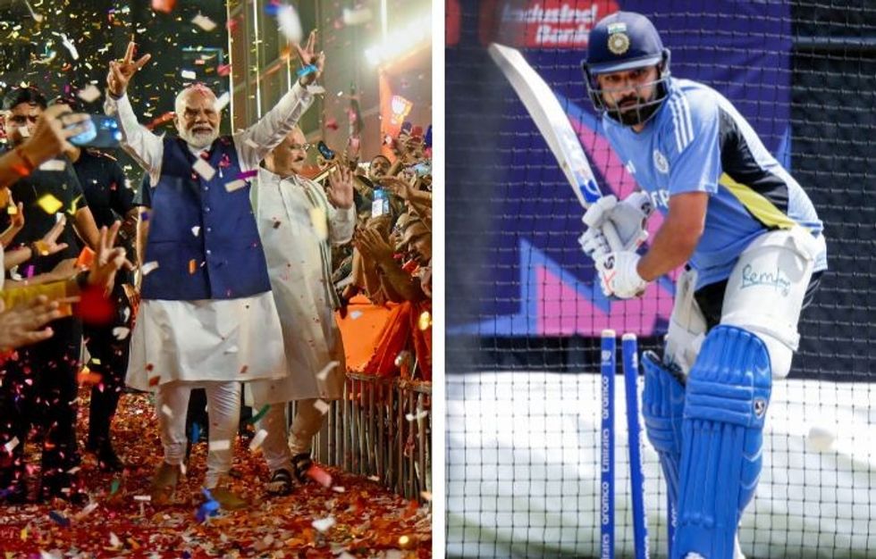 From Modi's oath-taking to India's cricket clash with Pakistan: Indians gear up for mega Sunday