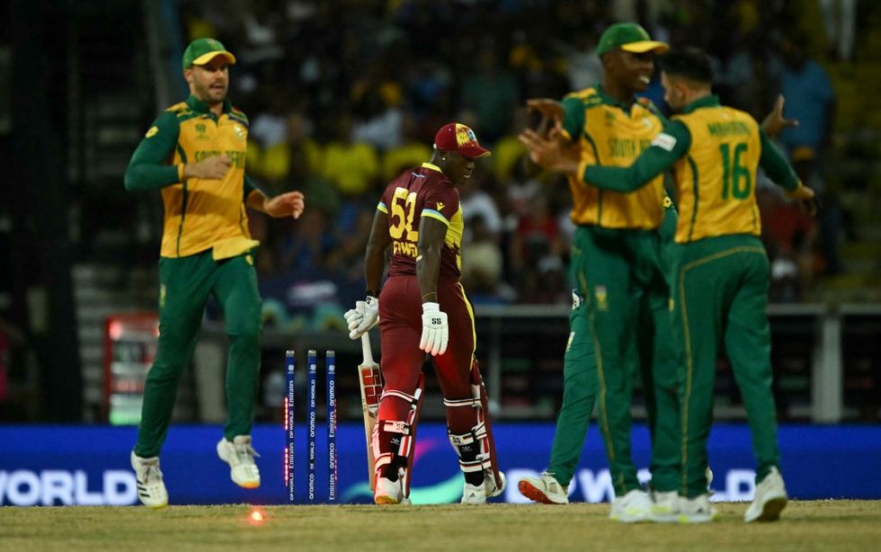 T20 World Cup: South Africa edge West Indies to make semis; Caribbeans crash out