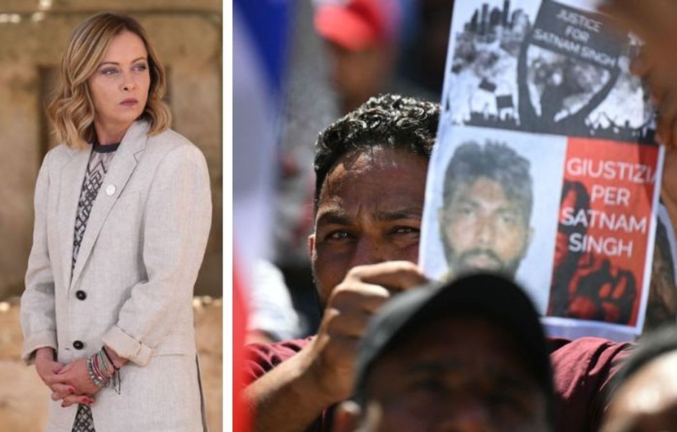 Italy PM Meloni pays homage to Indian worker left to die after horrific accident