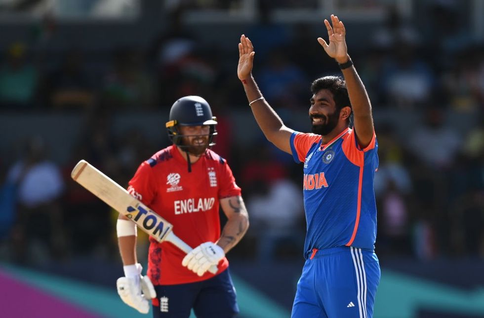India thrash England by 68 runs to make T20 World Cup final