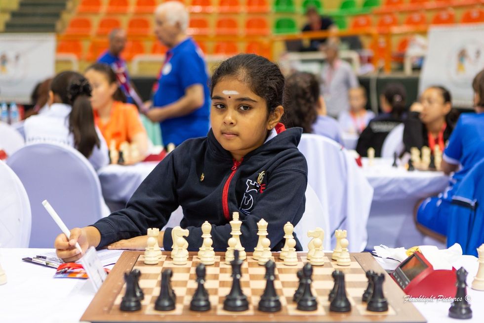Bodhana Sivanandan, 9, joins England chess team