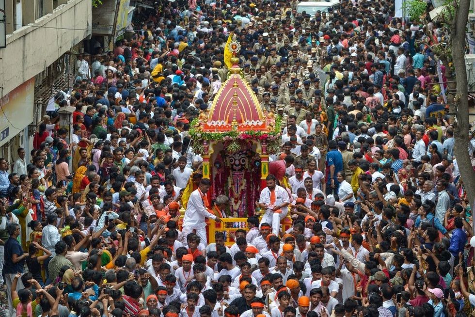 Rath Yatra in India's Ahmedabad on July 7; more than 18k cops on duty