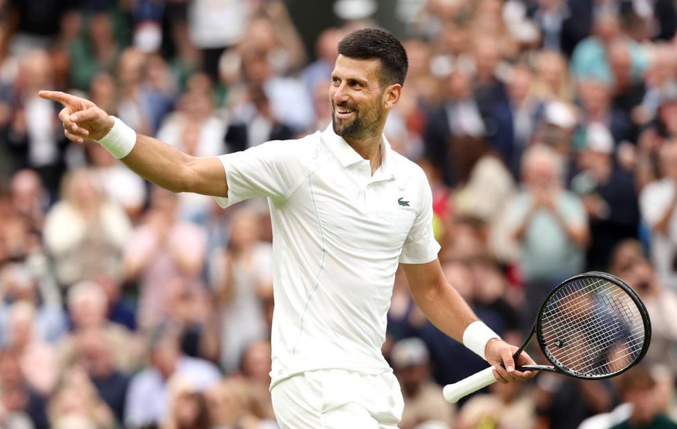 Djokovic survives rookie scare to sail into Wimbledon Round 3