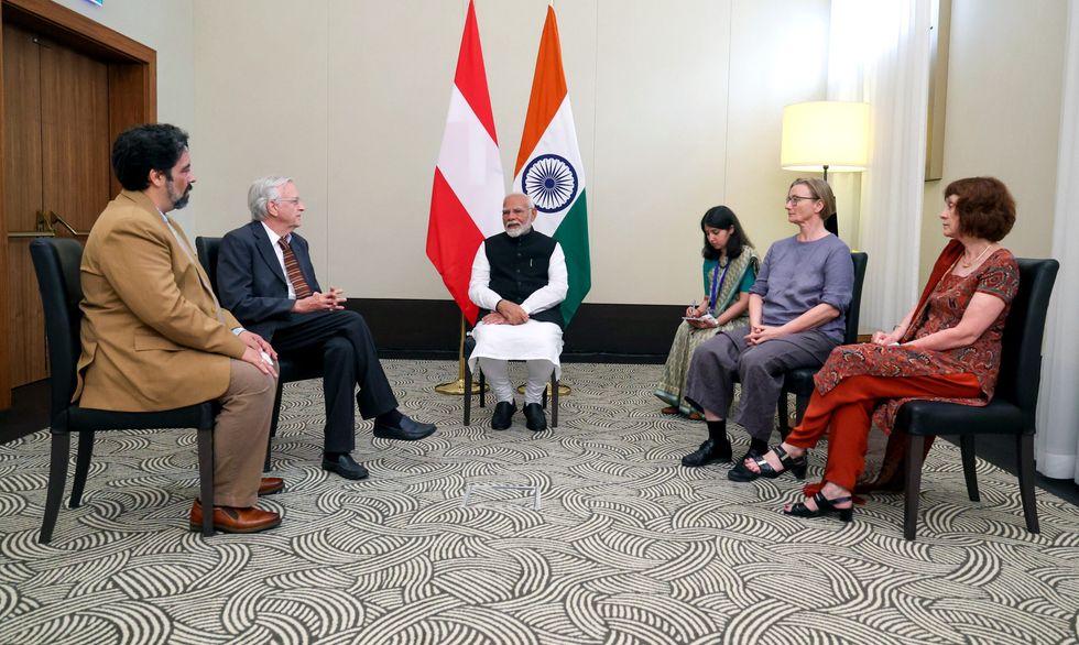 In Vienna, Modi lauds Austrian Indologists for popularising Indian culture