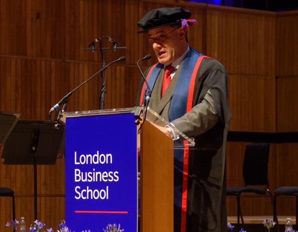 Lord Karan Bilimoria awarded honorary fellowship by London Business School