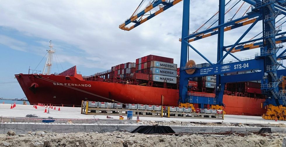 First cargo ship arrives at Kerala port