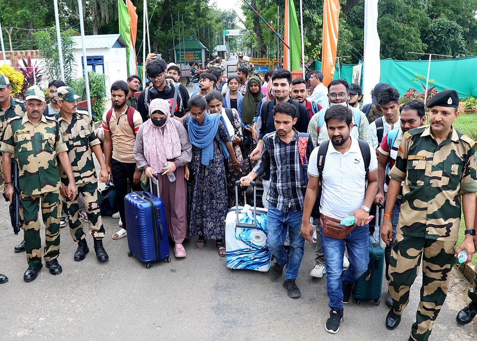 Over 4,500 Indian students return from Bangladesh