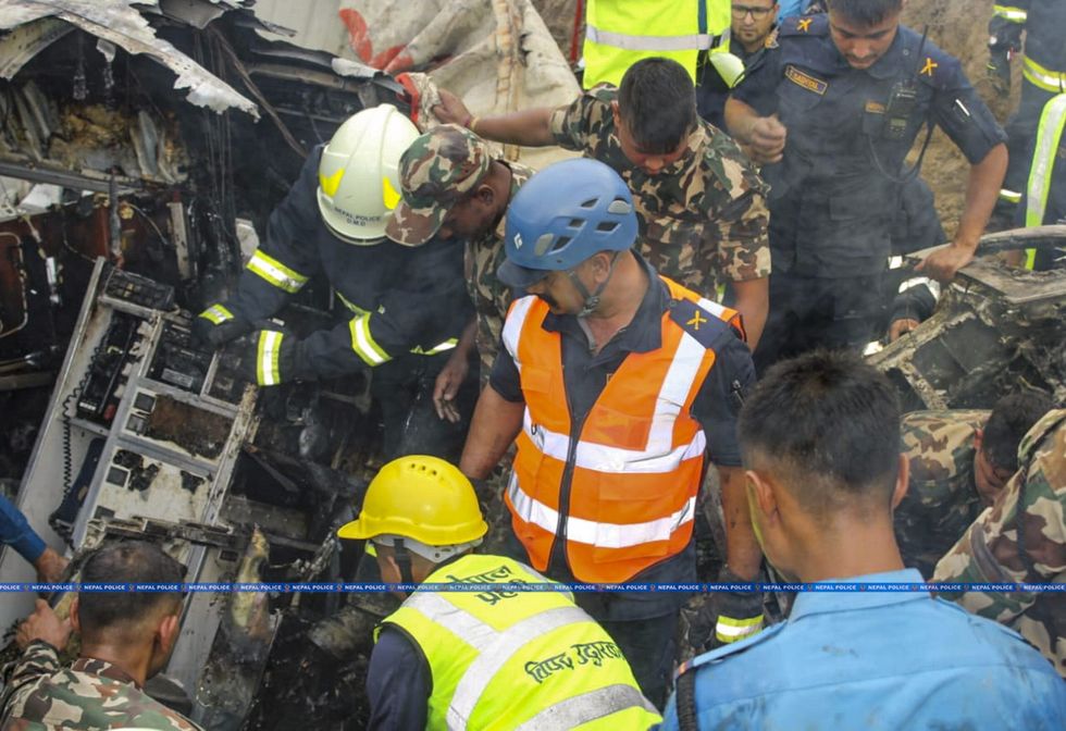 Plane crash in Nepal kills 18, pilot sole survivor