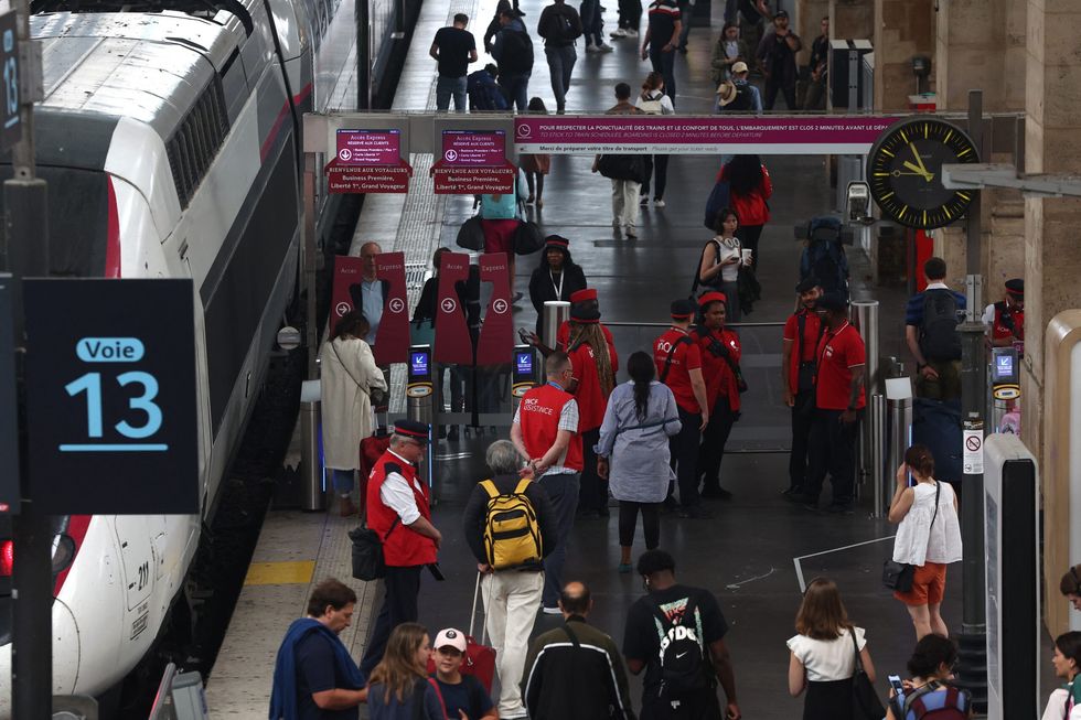 French railways hit by arson attack hours before Olympic ceremony