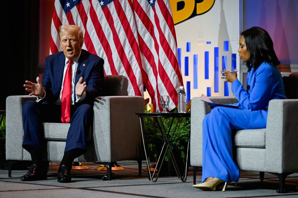 Trump questions identity of Harris
