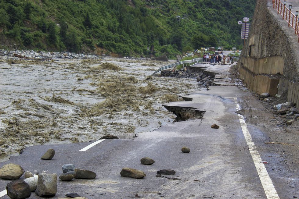 India's northern states face rain fury