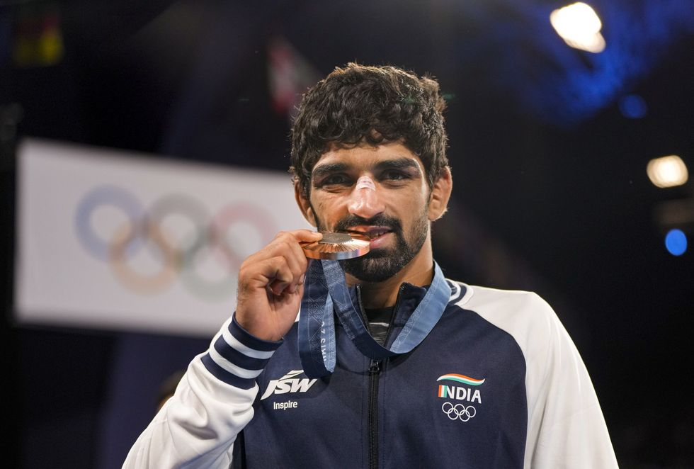 Aman Sehrawat becomes India's youngest medal winner