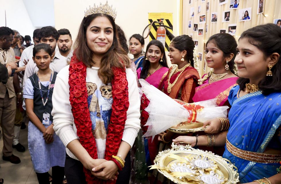 Manu Bhaker, Gukesh among four athletes to get Khel Ratna award