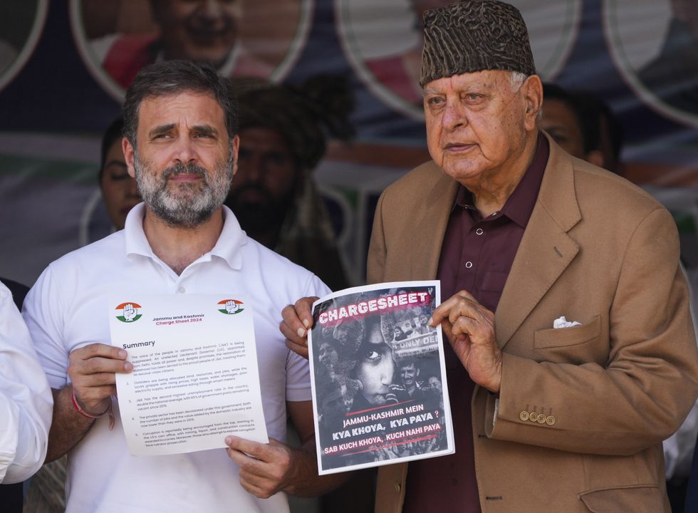 Rahul Gandhi bats for restoration of J&K statehood