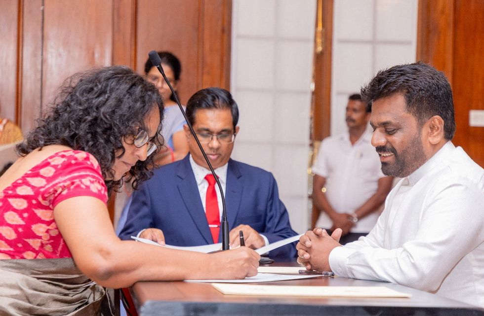 Harini Amarasuriya becomes third woman prime minister of Sri Lanka