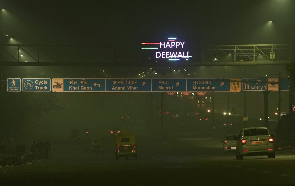 Delhi: Cracker ban goes up in smoke, post-Diwali haze blankets city