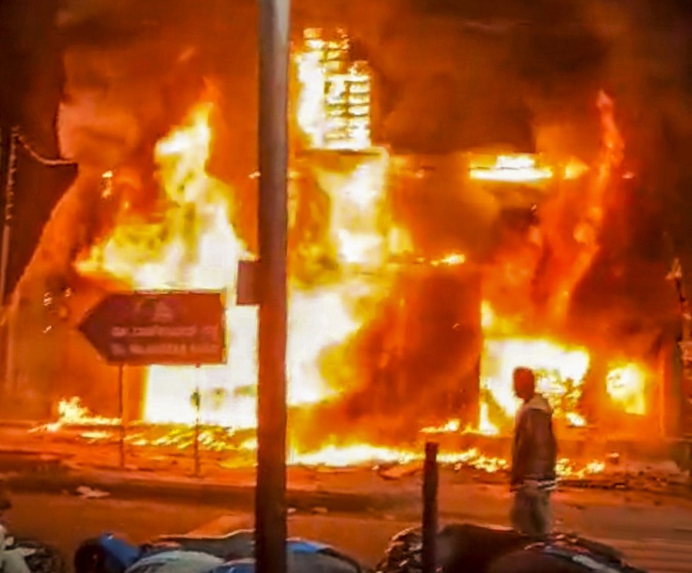 Bengaluru electric vehicle showroom fire kills woman, owner arrested