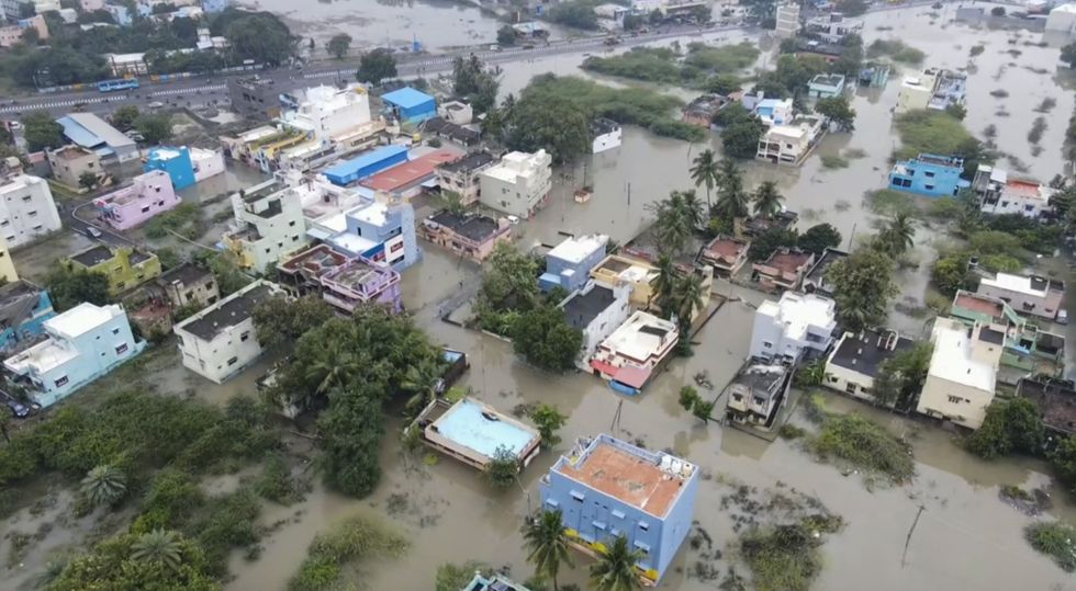 Cyclone Fengal weakens, but rain fury continues in Puducherry, Tamil Nadu