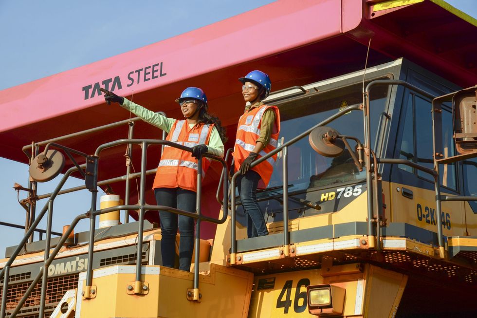 Tata Steel starts all-women shift at its iron mine in Jharkhand