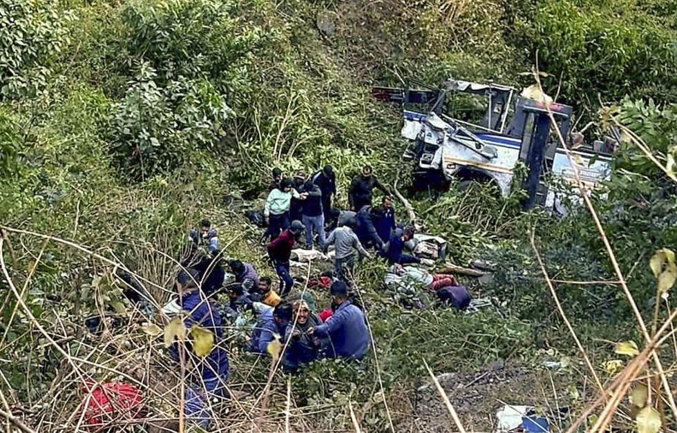 Uttarakhand: Four killed, 23 hurt as bus falls into 1,500 feet deep gorge in Bhimtal