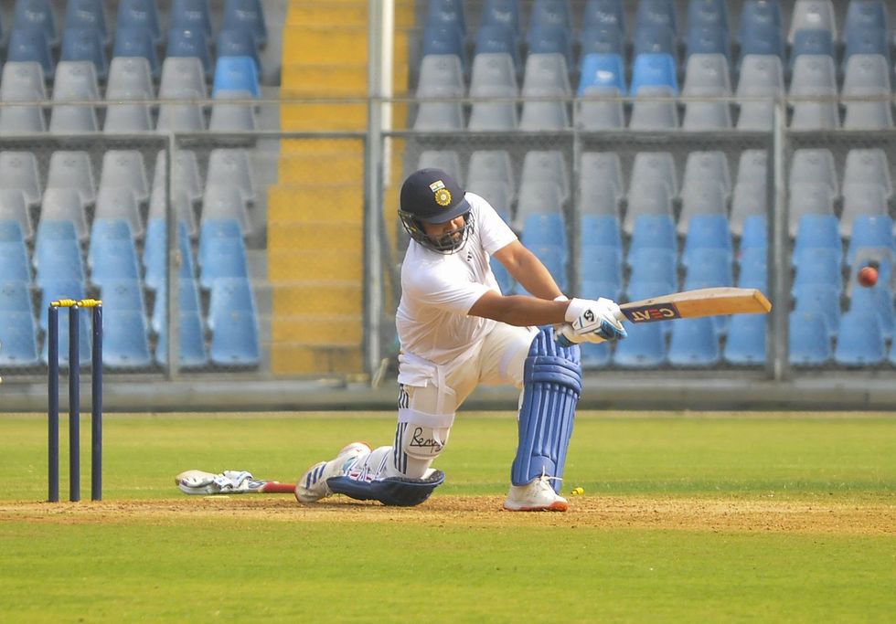 Rohit Sharma trains with Mumbai team ahead of Ranji match