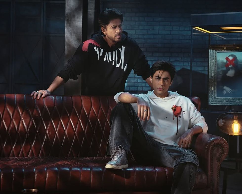 'Picture toh abhi baaki hai,' Shah Rukh Khan shares screen with Aryan Khan releasing his directorial debut 'The Ba***ds of Bollywood' teaser