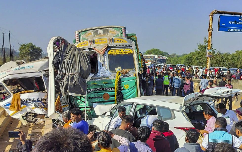 Nine returning from Maha Kumbh killed in two road accidents in Madhya Pradesh