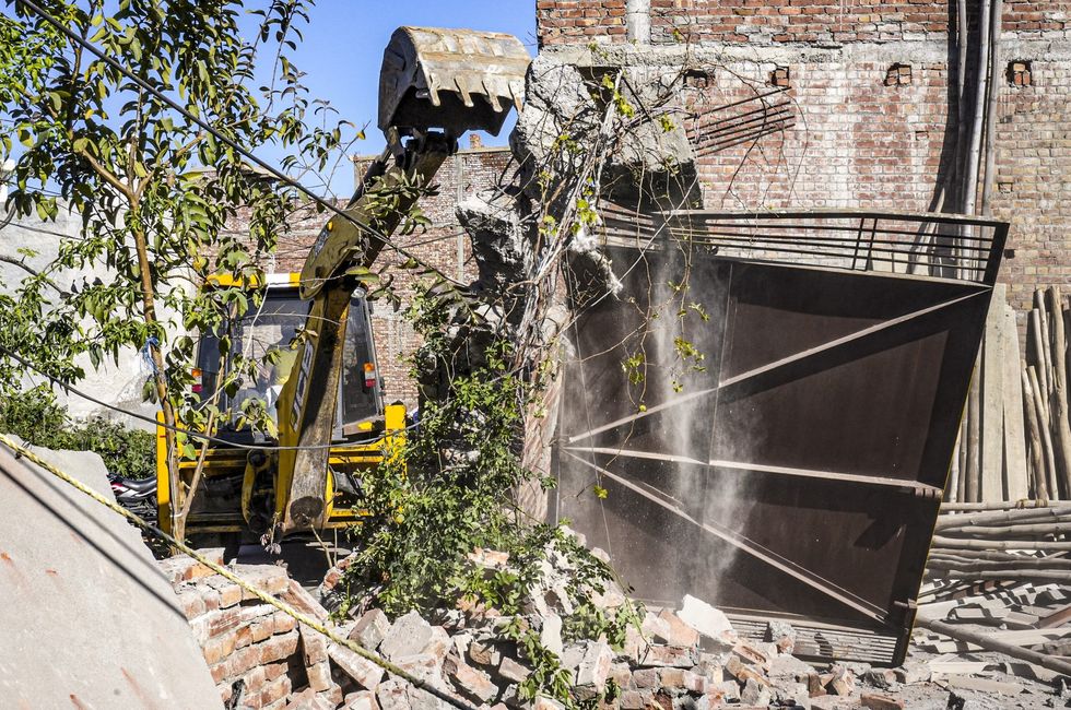 Punjab: Authorities demolish 6 properties of drug smugglers