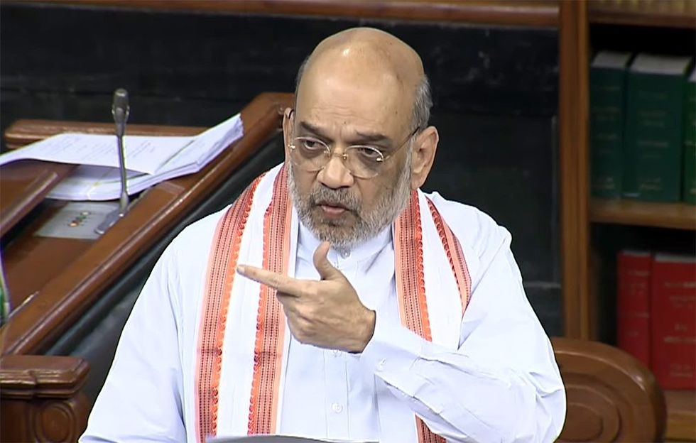India not a dharamshala, says Shah; targets Trinamool Congress