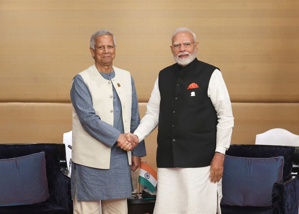 Modi, Yunus meet for first time after Sheikh Hasina's ouster from Bangladesh