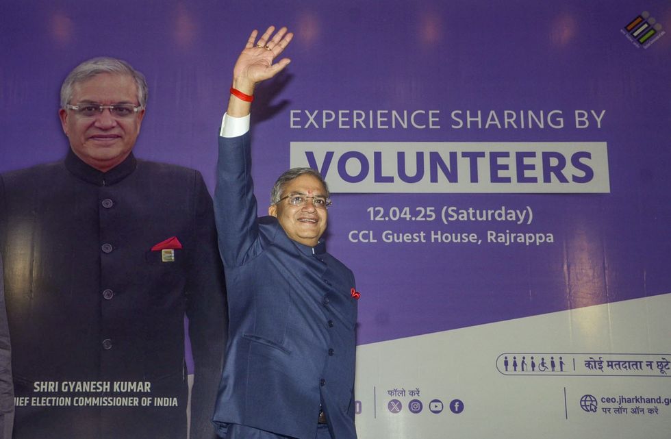 Electronic voting machines in India are safe: Poll panel chief