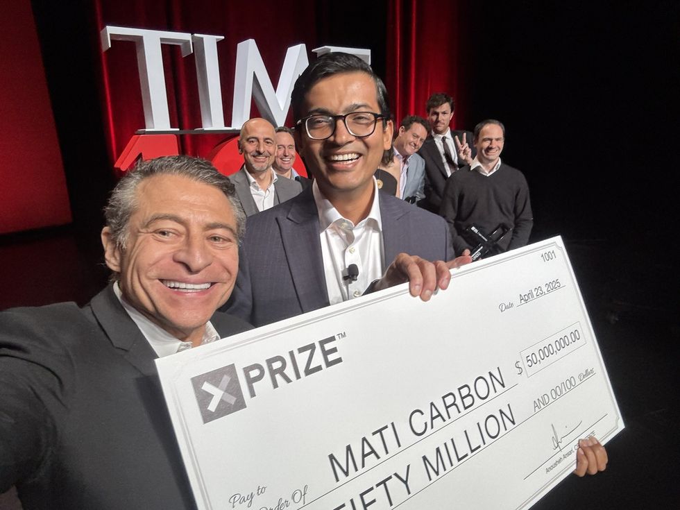 Indian-American startup Mati Carbon wins $50 million at XPRIZE Carbon Removal competition, backed by Elon Musk Foundation