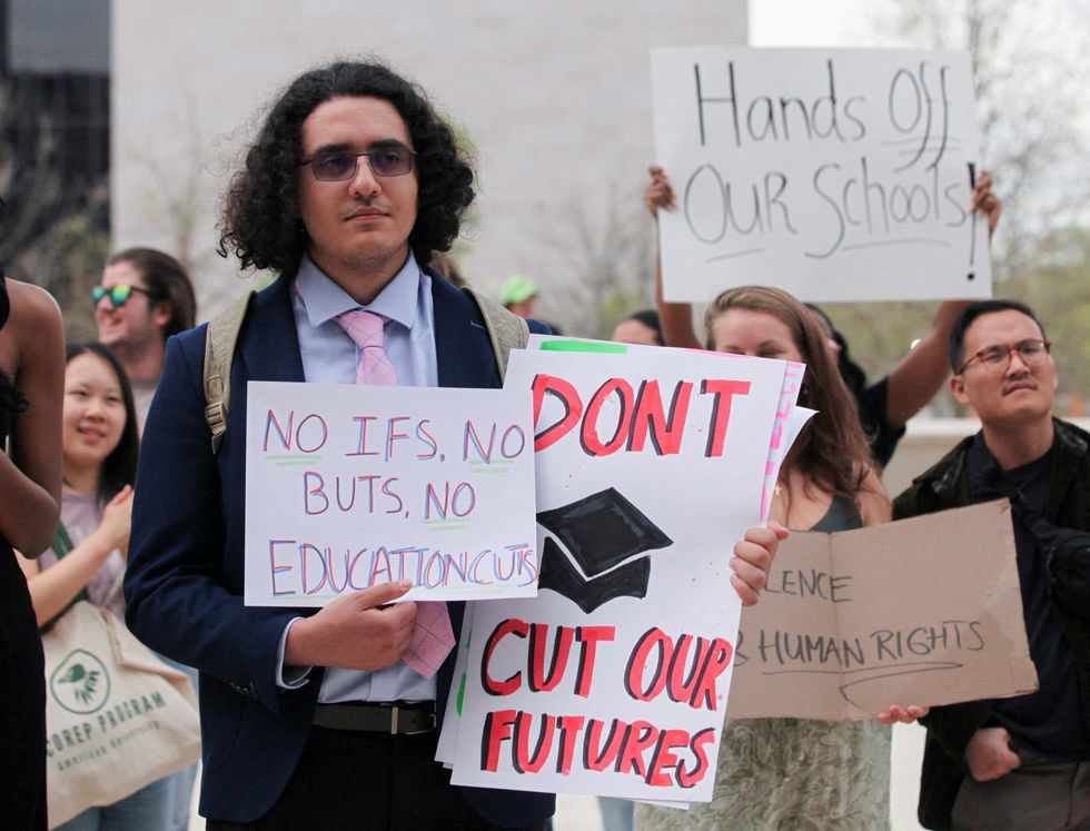 US judges block Trump's move to withhold school funds over DEI