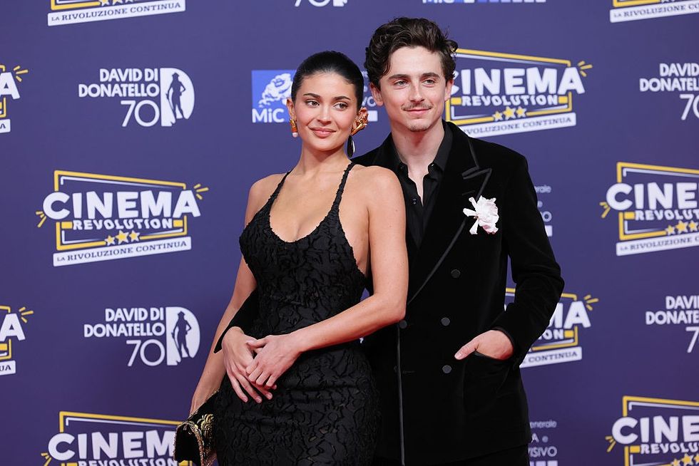 Kylie Jenner and Timothée Chalamet make it official at red carpet debut at David di Donatello Awards