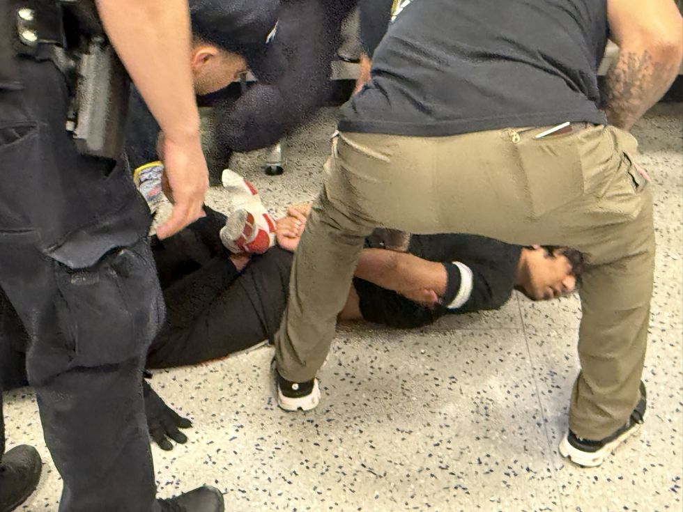 Indian student handcuffed, pinned on the floor at Newark airport, video goes viral