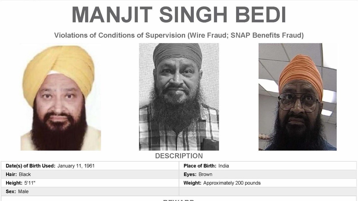 How FBI Most Wanted fugitive Manjit Bedi turned SNAP benefits into cash and fled to India
